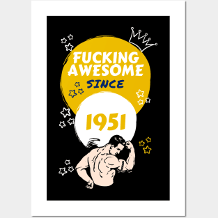 Fucking Awesome Since 1951 Posters and Art